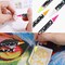 4 Pcs Diamond Art Pen Rhinestone Picker Pencil Point Drill Pen Self Adhesive Resin Picker Dotting Wax Pencil Gem Pick up Tools for Art DIY Decoration with Pencil Sharpener